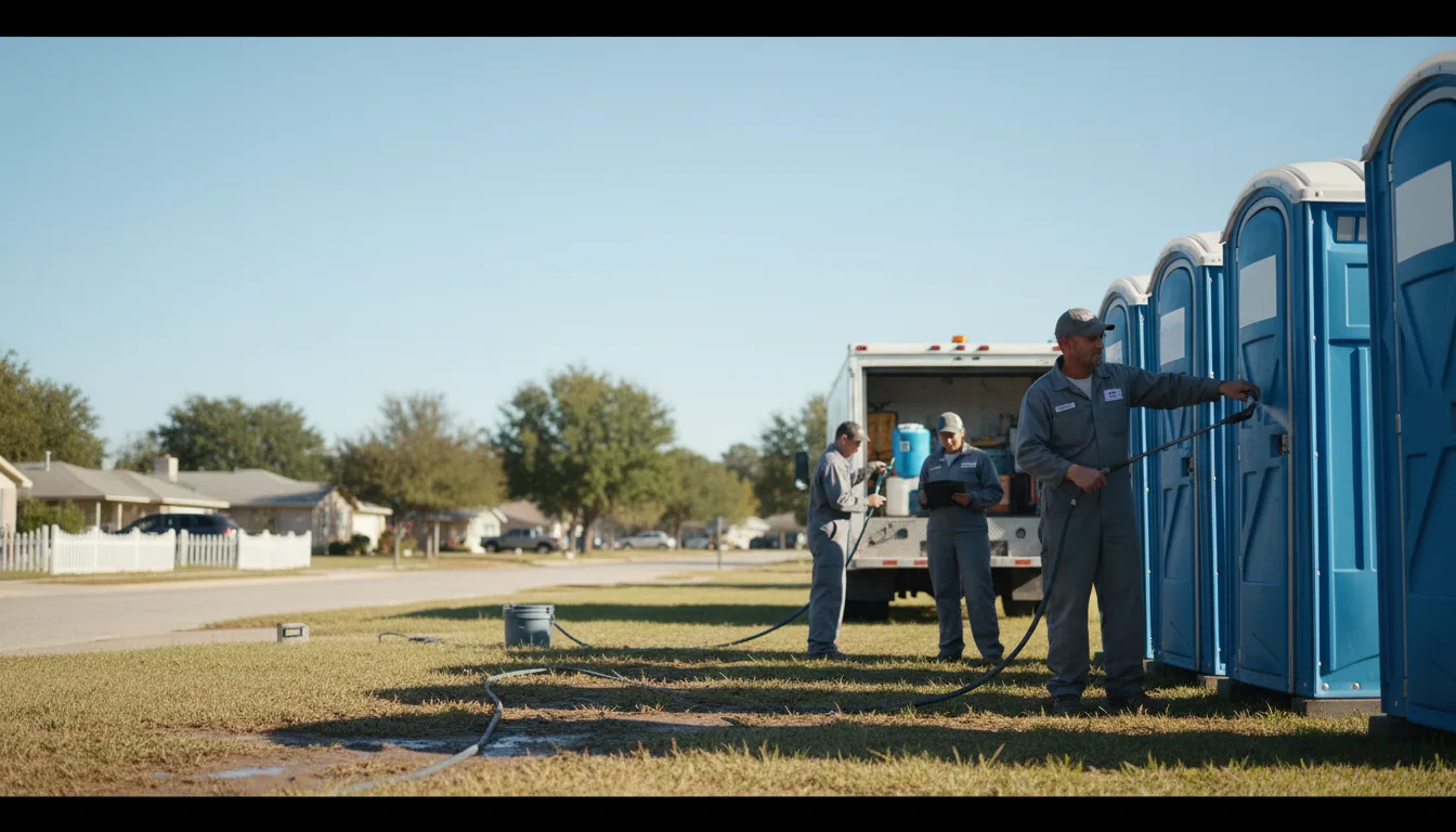 Long-Term Portable Toilet Rental in Bluffton, TX near me